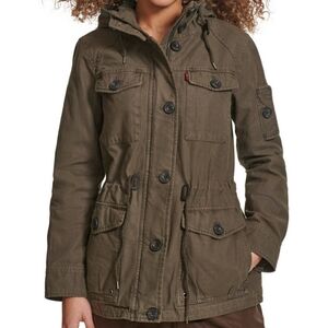 Levi's Women's Utility Jacket in Olive